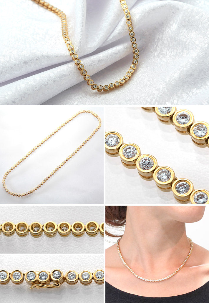 Diamond Tennis Necklace ｜ OGT1862
