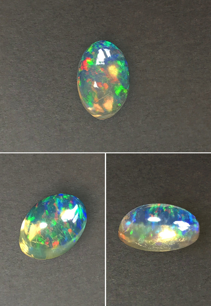 メキシコオパール　ルース<br>2.55ct ｜ OX03562