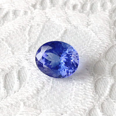 タンザナイト　ルース<br>6.427ct ｜ OX06297