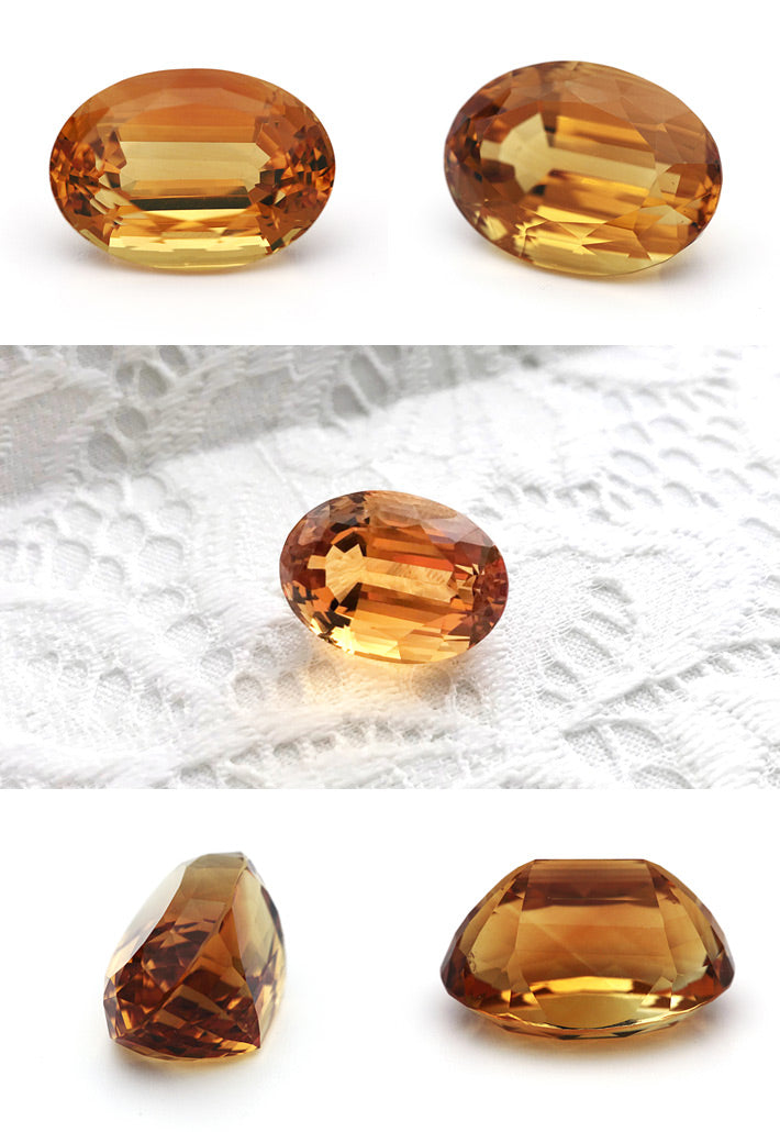 Citrine loose <br> 24.22ct ｜ OX06377