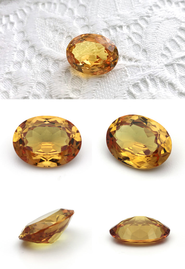 Citrine loose <br> 19.77ct ｜ OX06378