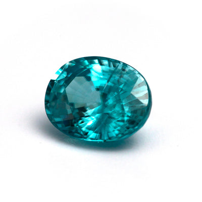 ブルージルコン　ルース <br>3.028ct｜ OX06390