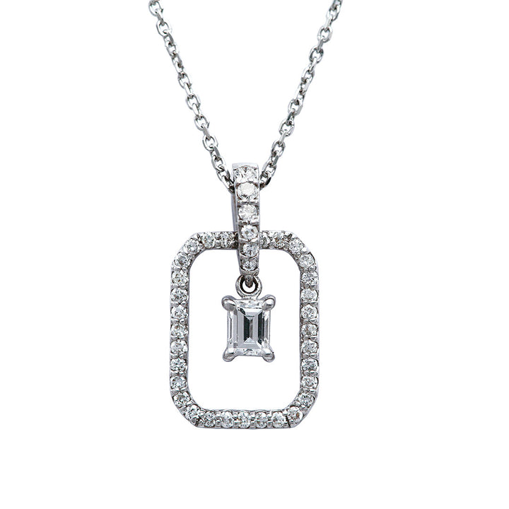 Diamond pendant top ｜ PD02422