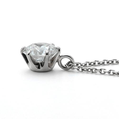 Single diamond necklace | PD03686 <br>(1.095ct/E/SI2/VG)
