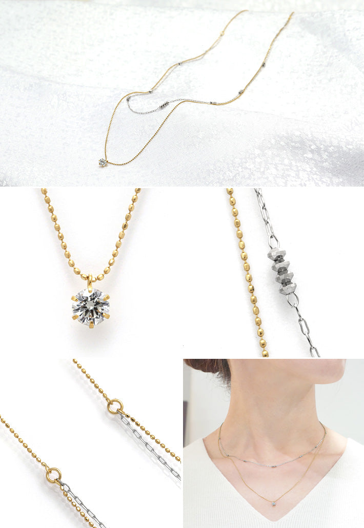 Diamond necklace ｜ PD02769