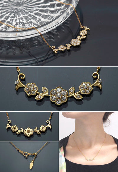 Diamond necklace ｜ PD02829