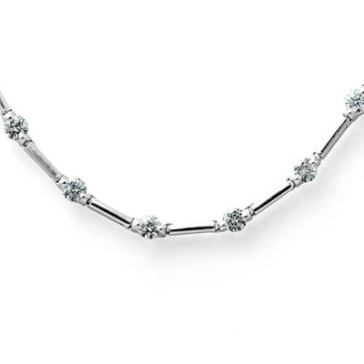 Diamond Line Necklace | PD03060