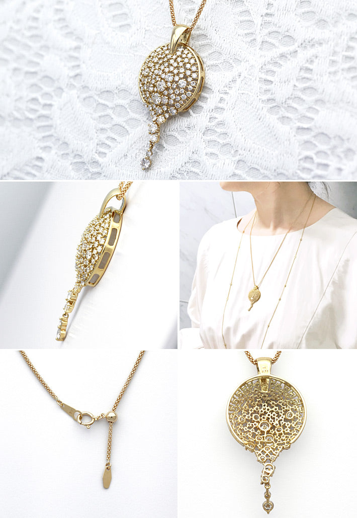 Diamond Middle Necklace | PD03279