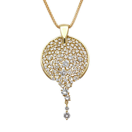Diamond Middle Necklace | PD03279