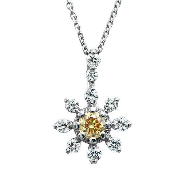 ダイヤモンド ペンダントトップ (0.203ct/FIY/SI1) ｜ PD03377