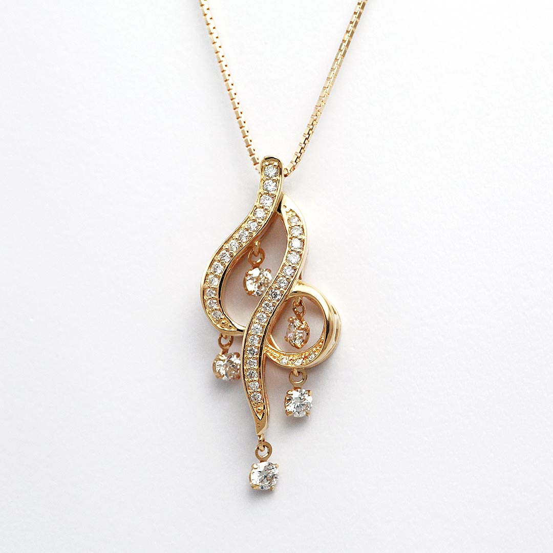 <tc>Diamond necklace ｜ PD03446</tc>