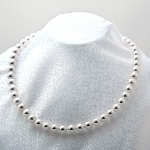 <tc>Akoya Pearl Aurora Tennyo Necklace (with paired pearls)| 8.0～8.5mm ｜ NJ04292</tc>