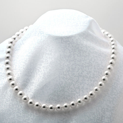 Akoya pearl aurora necklace | 9.0~9.5mm