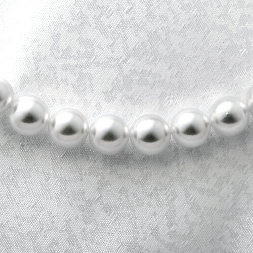 <tc>Untoned Aurora Hanadama Akoya Pearl Necklace(with Paired pearls) ｜ 8.0 ～ 8.5mm ｜ NJ04294</tc>