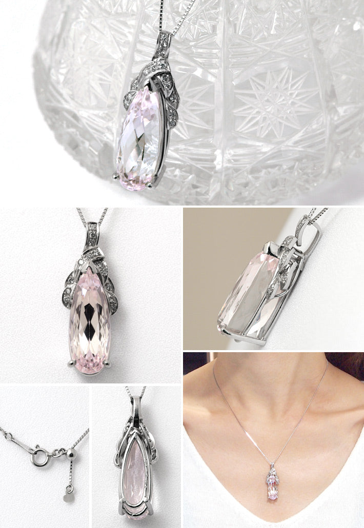 Kunzite Pendant Top ｜ PX03343