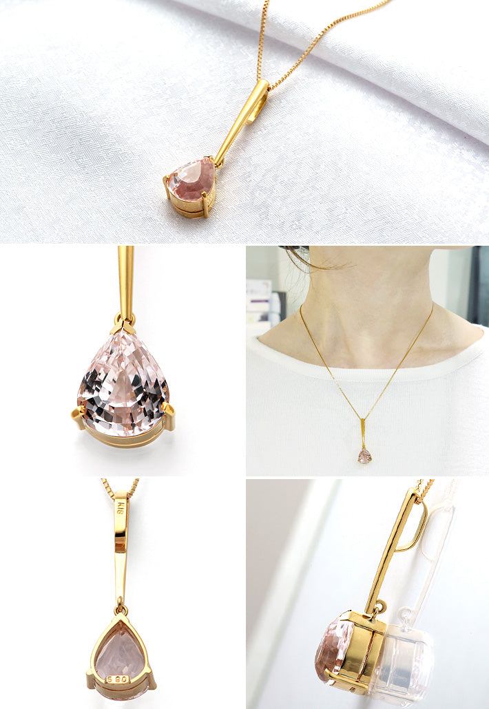 Kunzite Pendant Top ｜ PX04353