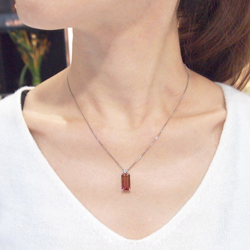 Bicolor Tourmaline Necklace | PX04825