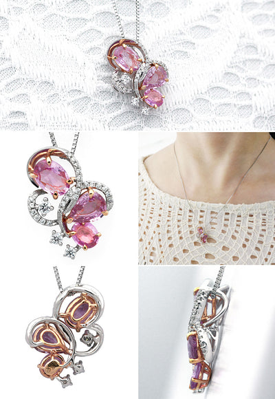 Pink Sapphire Pendant | PX04935