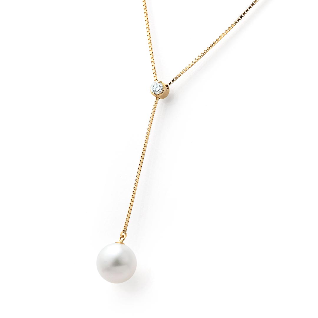 Akoya pearl pendant necklace ｜ PX05428
