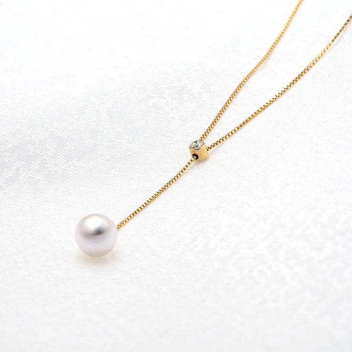 Akoya pearl pendant necklace ｜ PX05428