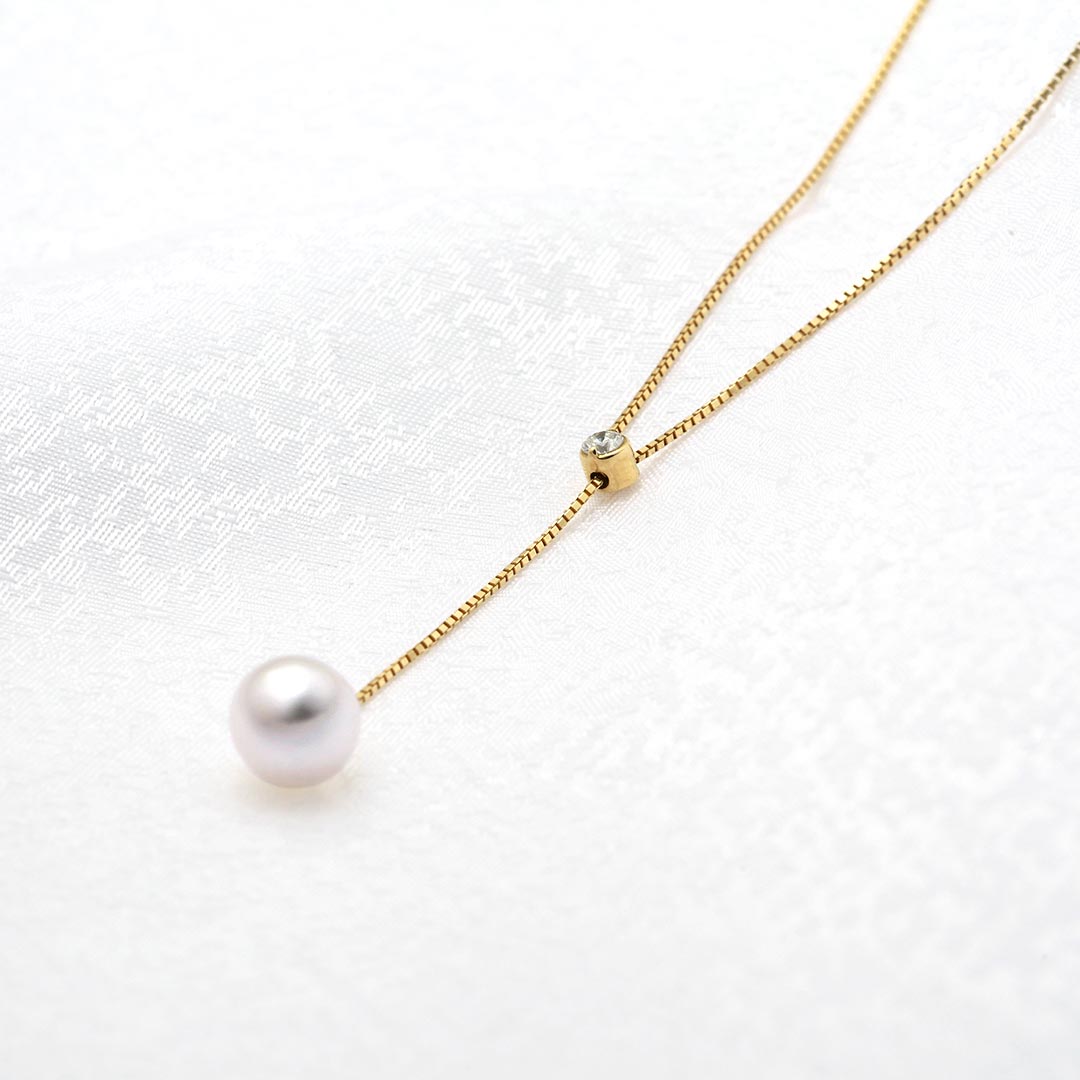 <tc>Akoya Pearl Pendant Necklace ｜ PX05244</tc>