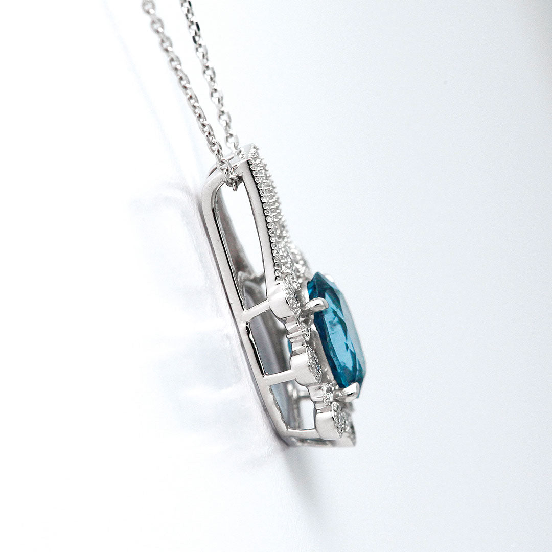 <tc>Aquamarine Pendant Top ｜ PX05296</tc>