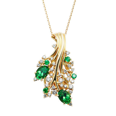 <tc>Tourmaline & Emerald Necklace ｜ PX05307</tc>