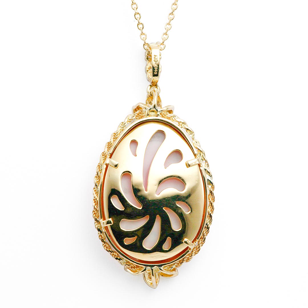 <tc>Conch shell pendant top ｜ PX05308</tc>