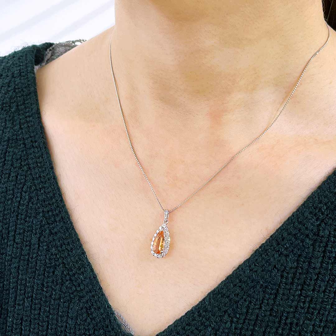 <tc>Imperial Topaz Pendant Necklace ｜ PX05309</tc>