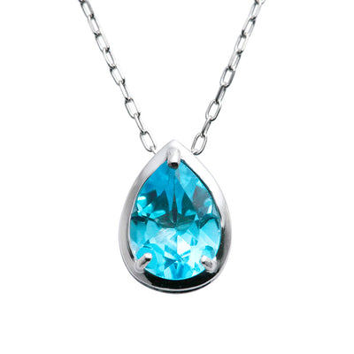 <tc>Blue Topaz Necklace ｜ PX05318</tc>