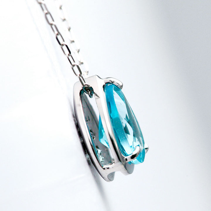 Blue topaz necklace ｜ PX05318