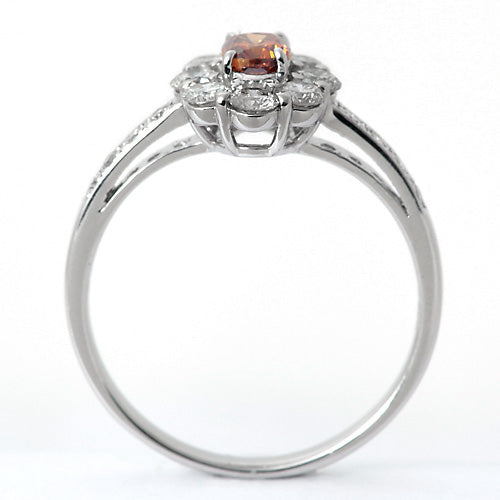 Fancy Deep Brownish Yellow Orange Diamond Ring | RD02382