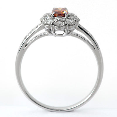 Fancy Deep Brownish Yellow Orange Diamond Ring | RD02382