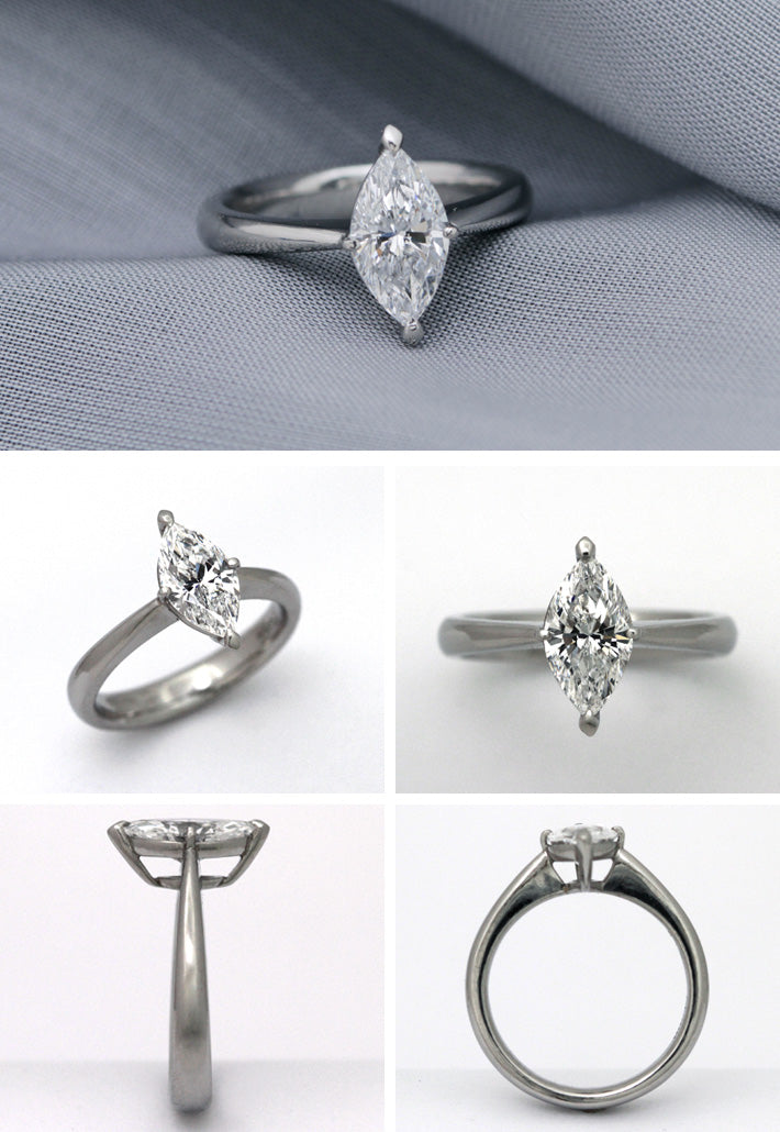 Marquise Cut Diamond Ring | RD02386