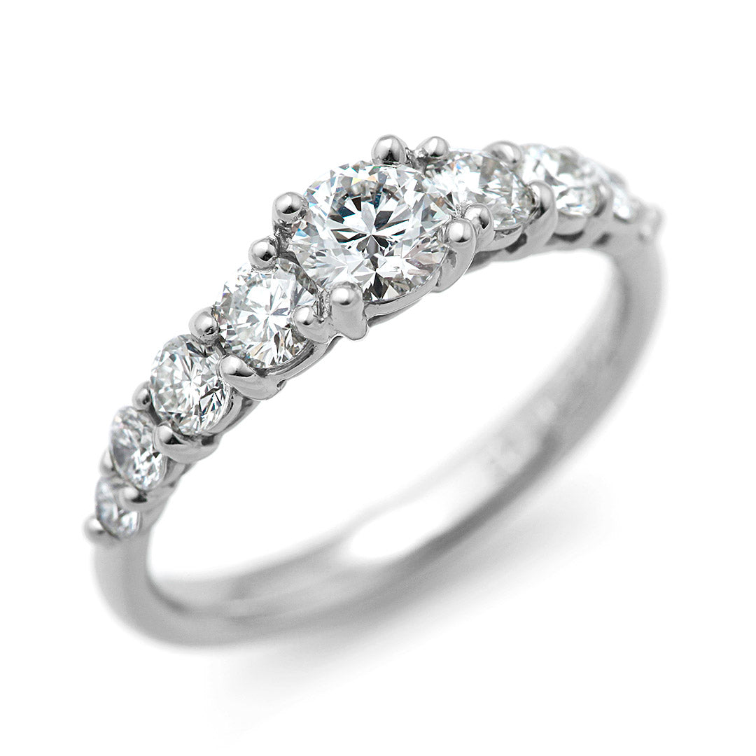 Diamond Half Eternity Ring | RD02736