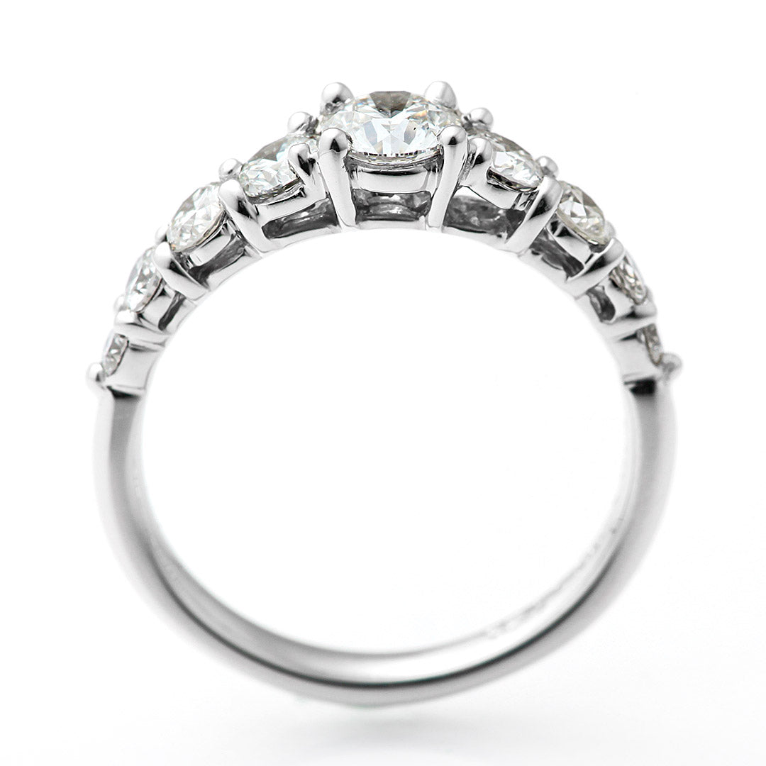 Diamond Half Eternity Ring | RD02736