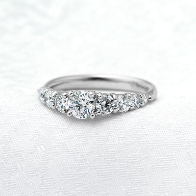 Diamond Half Eternity Ring | RD02736