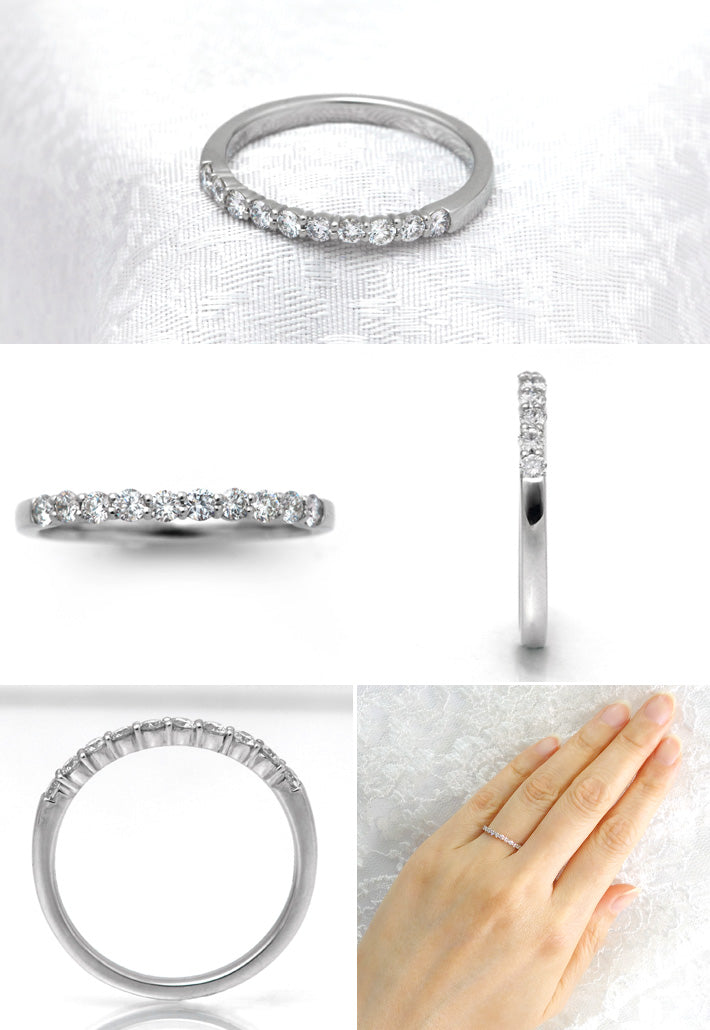 Diamond Half Eternity Ring | RD02573