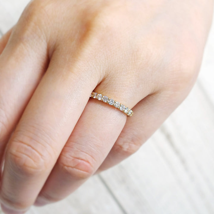 Diamond 1/3 eternity ring ｜ RD02588