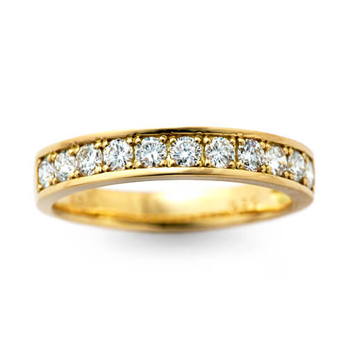 Diamond Half Eternity Ring (Finger Ring) | RD02722