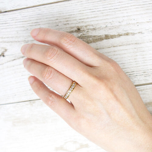 Diamond Half Eternity Ring (Finger Ring) | RD02722