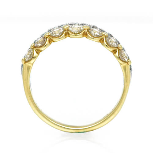 Diamond Half Eternity Double Wind Ring (Ring) | RD02776