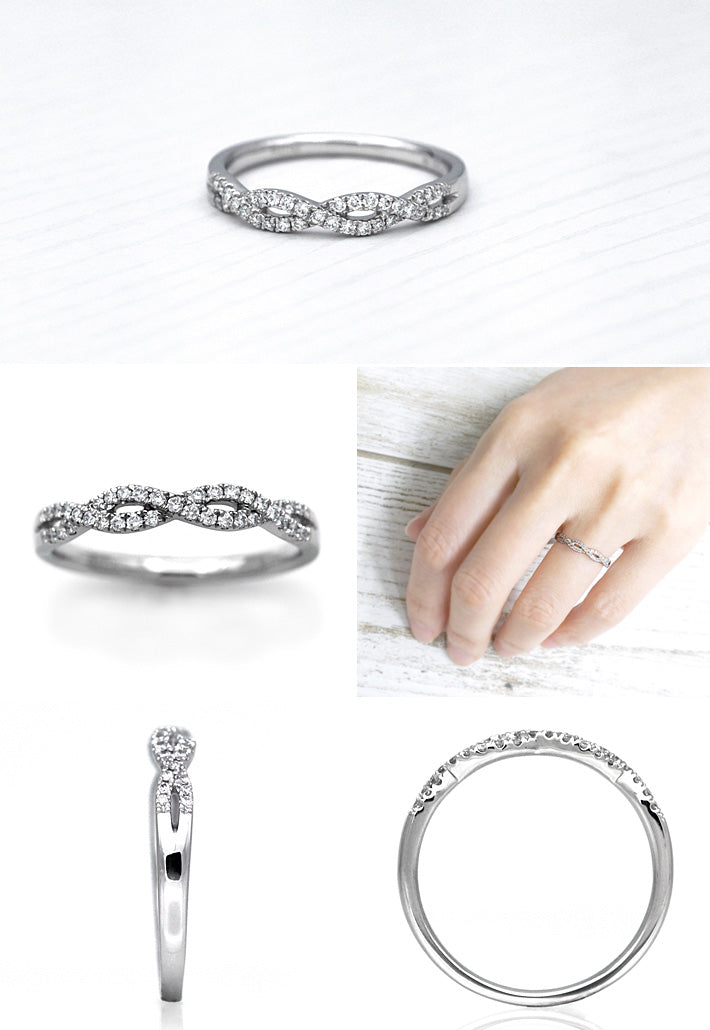 Diamond Half Eternity Ring | RD02793