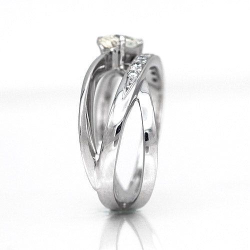 Pear Shape Cut Diamond Ring | RD02805