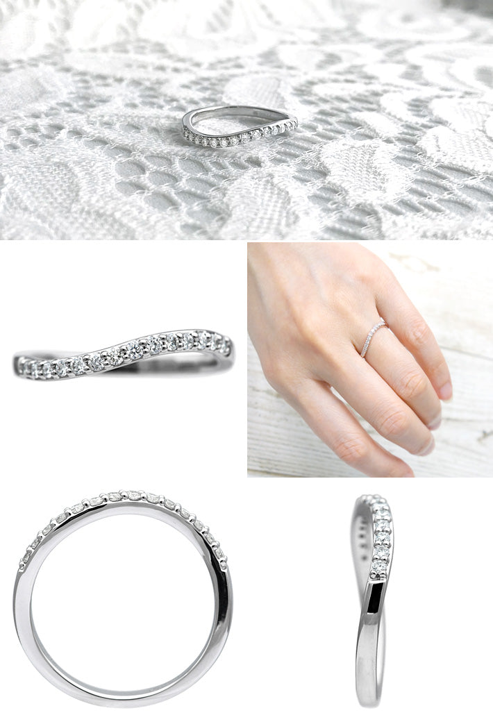 Diamond Half Eternity Ring | RD02833