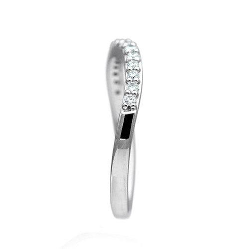 Diamond Half Eternity Ring | RD02833