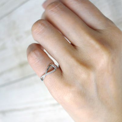 Diamond pinky ring (ring) | RD02835