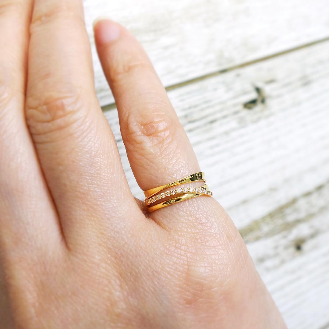 Diamond pinky ring | RD02936