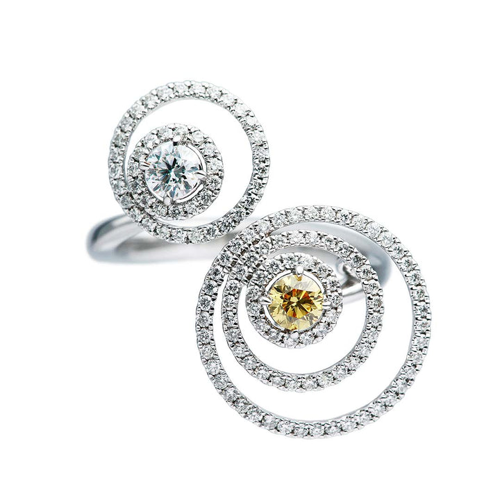 Yellow diamond ring (ring) | RD02947