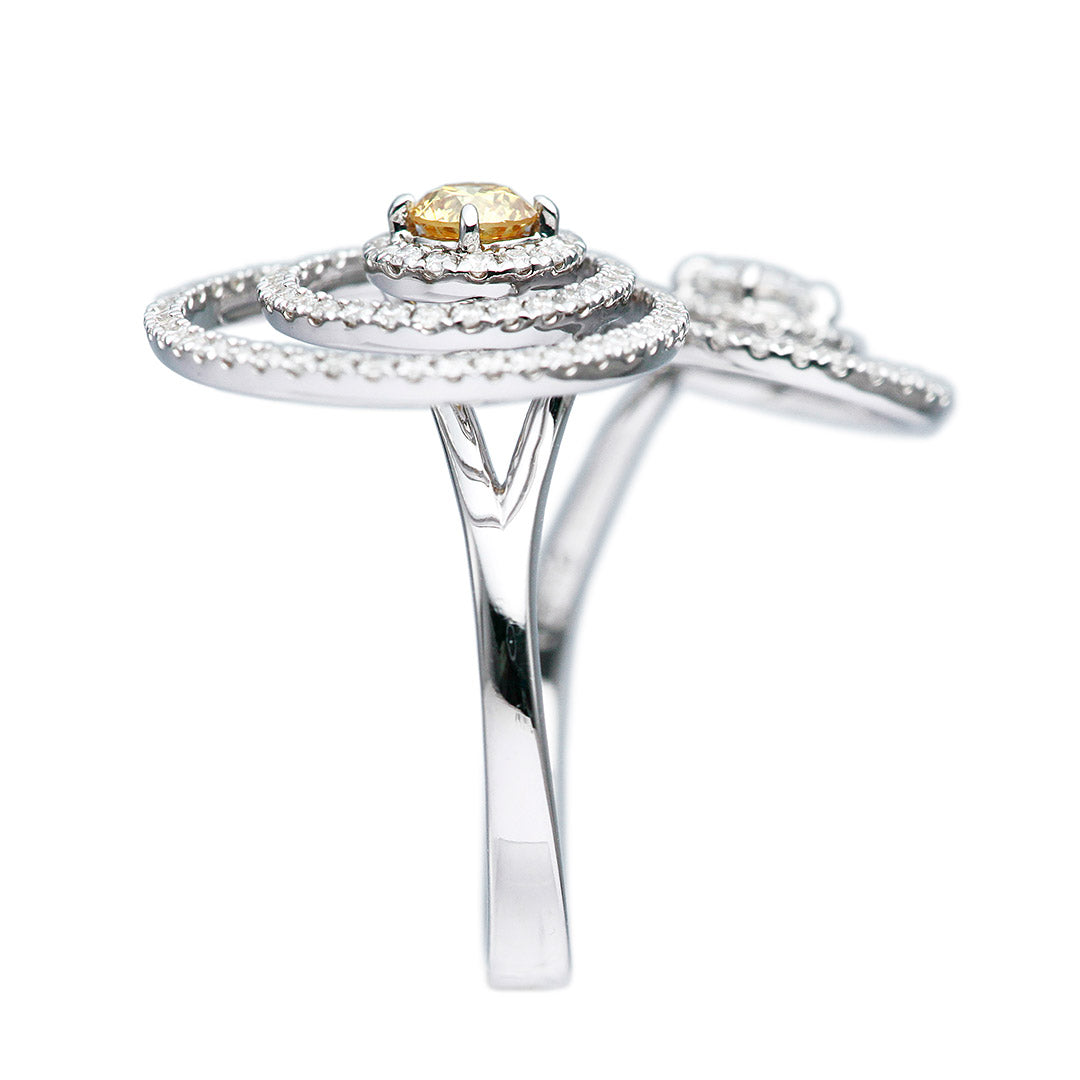 Yellow diamond ring (ring) | RD02947